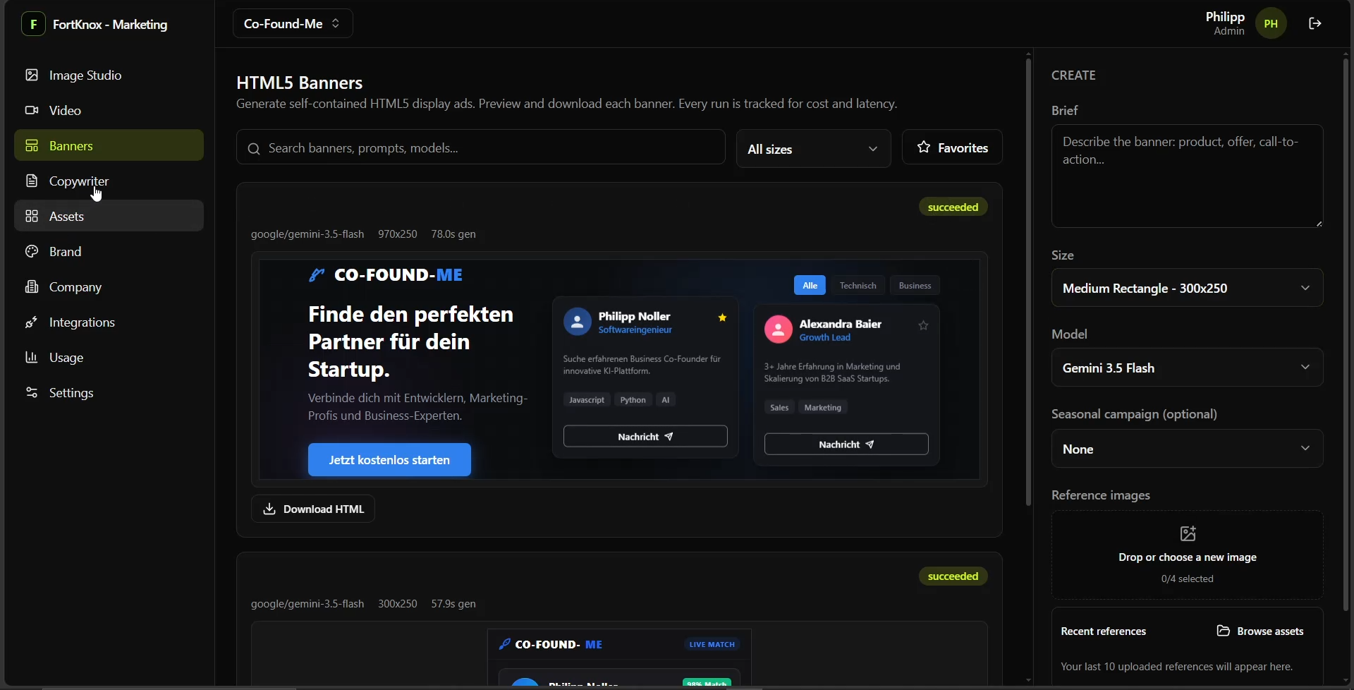Marketing AI Platform